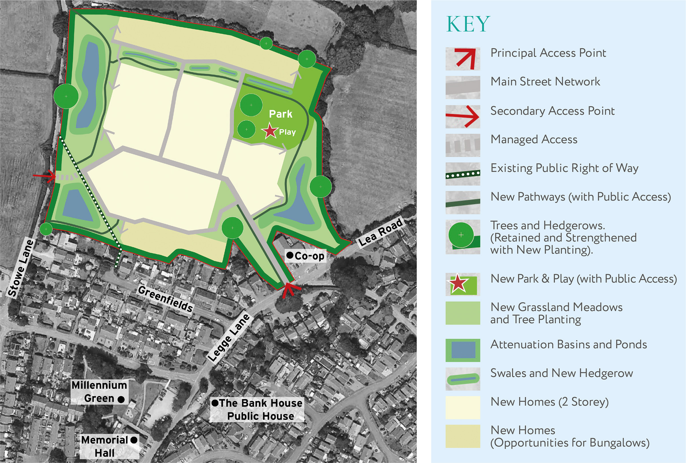 Stowe Fields Site Plan
